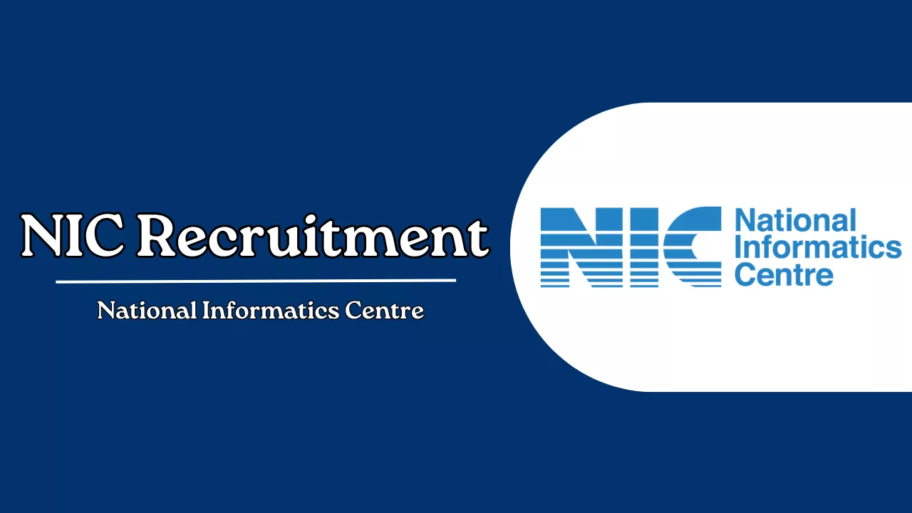 NIC Recruitment 