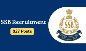 SSB Recruitment 2026 for 827 Constable Posts, Apply Online!