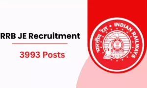 RRB JE Recruitment 2026: Apply Online for 3,993 Posts!